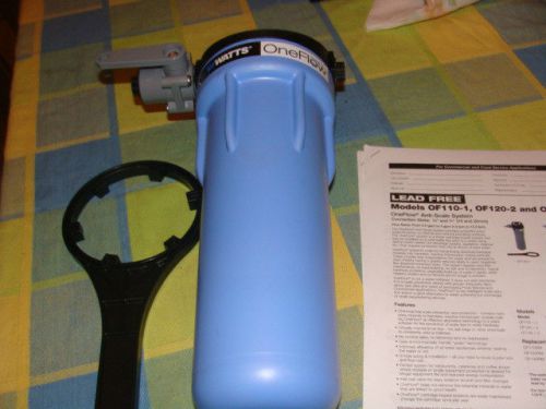 WATTS OF-110-1 Water Filter System, 1/2 In NPT, 1 gpm  New without box