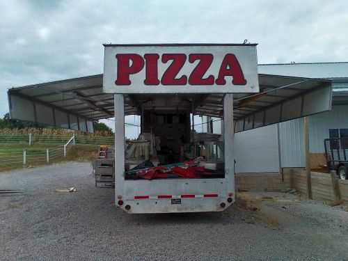 CONCESSION TRAILOR 38&#039; TRIPLE AXLE PIZZA TRAILOR -FOOD-BURGERS-