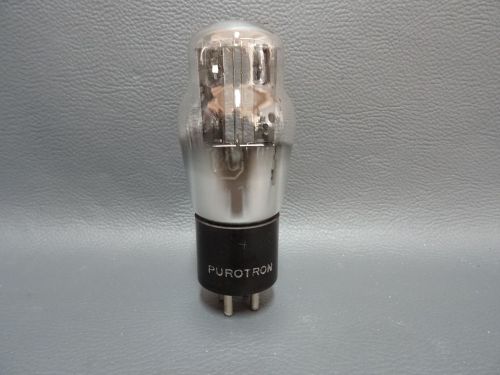 PUROTRON 80 = R80_USA = C-280 VINTAGE VACUUM RECTIFIER TUBE // TESTED !