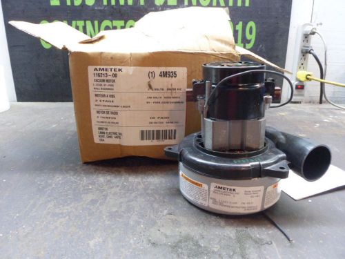 Ametek vacuum motor 116213-00 240v 50/60hz nib for sale
