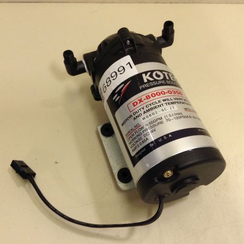 Kotec pressure boost pump dx-8000-0350 used #68991 for sale