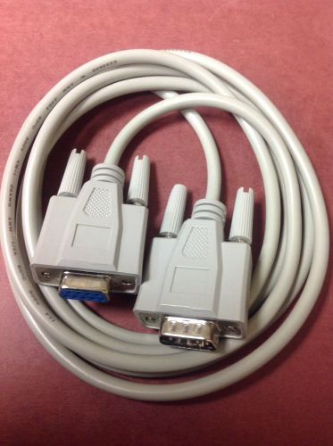 Cable, DB9 Nine Pin Serial 6ft Male To Female 300292-101 Radio Shack Brand