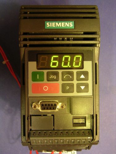 Siemens Micromaster 6SE9211-4DA40  480V 0.75HP