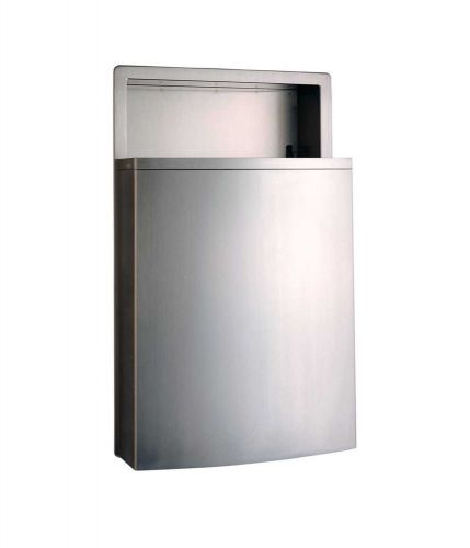 Bobrick b-43644 recessed waste receptacle contura series for sale