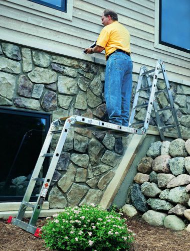 Ladder &amp; Scaffold -  Climb Tek 12&#039; 4 Section Multi-Purpose Ladder NIB