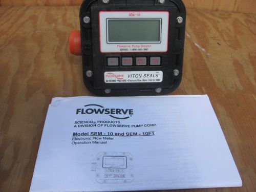 Flowserve Electronic Flow Meter SEM-10