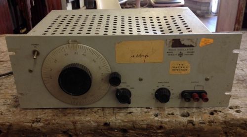 Vintage Hewlett Packard Audio Oscillator Model 200ABR