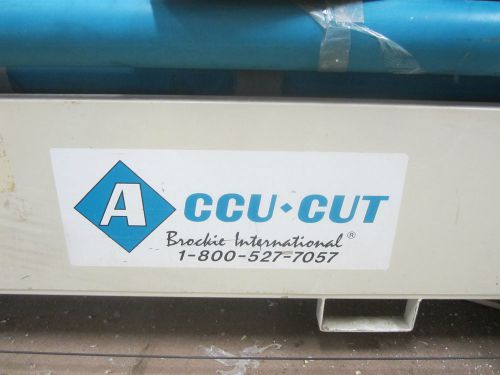 Carpet cutting machine - Accu-Cut