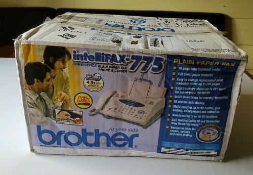 Brother Fax, Phone &amp; Copier Model: Intellifax-775