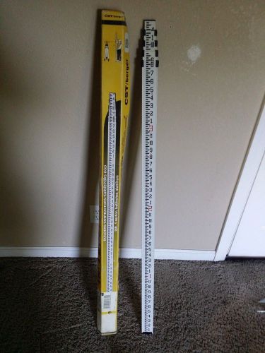 Cst berger surveyor level rod measuring transit grade stick 16&#039; aluminum pole for sale