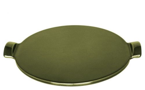Pizza stone - 14 1/2 &#034; - olive for sale