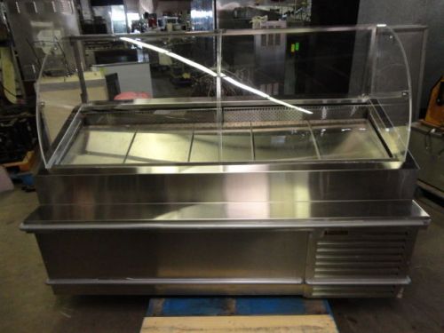 2012 TRAULSEN TD078HT SELF CONTAINED. REFRIGERATED SUSHI-FISH CASE-DISPLAY.