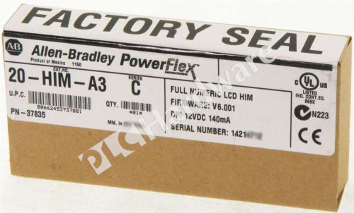 New Sealed Allen Bradley 20-HIM-A3 /C PowerFlex HIM Human Interface Module Qty