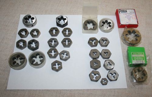 Pittsburgh alleghany and hansom metal dies lot of 28 some nip tools metal worker for sale