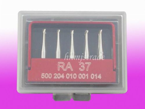1 box Dental lab Clinic SBT Right Angle Latch Inverted Cone Burs RA 37