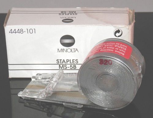Minolta Staples MS-5B, Item #4448-101, Heavy Duty Staple Cartridge, USA