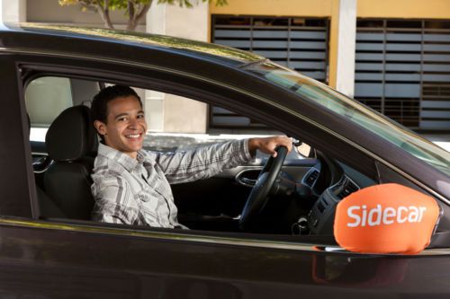 Sidecar rideshare signage kit - 1x decal + 1 pair mox + 1x cardboard placard for sale