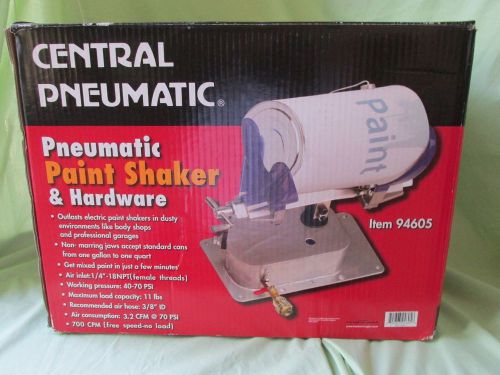 BRAND NEW CENTRAL PNEUMATIC PAINT SHAKER MIXER FOR AUTO SHOP MODEL 94605