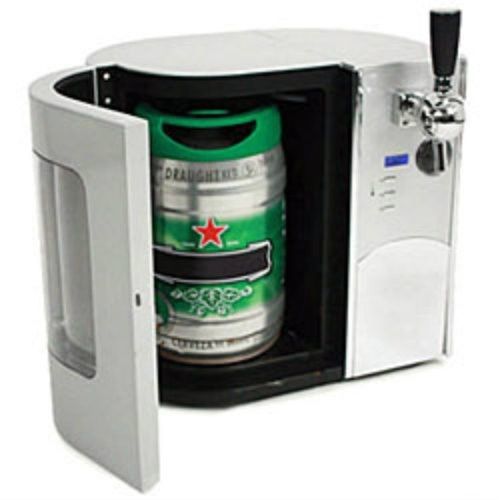 Mini kegerator draft beer dispenser bar cooler refrigerator fridge liquor deluxe for sale