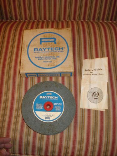 Raytech 6&#034; x 1&#034; x 1&#034; Silicon Carbide Lapidary Grinding Wheel w/ box Made in USA