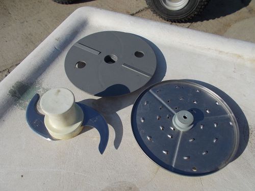 slicer blade &amp; grater disk fits ROBOT COUPE R2 model R2U FOOD PROCESSOR