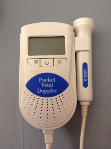 Contec Pocket Fetal Doppler, Baby Heart Beat Monitor, SONOLINE B
