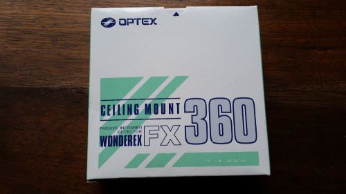 Optex FX360 Ceiling Motion Detector. New in box. Wonderex FX 360.