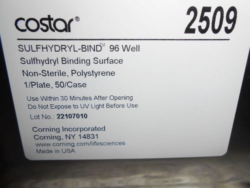 Case Qty 50: Corning Costar #2509 96-well Assay Plates, Non-Sterile Ind. Wrapped