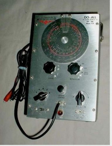 Do-all tv signal &amp;  pattern generator 5 bands !! to 900 mhz !! nice !! works !! for sale