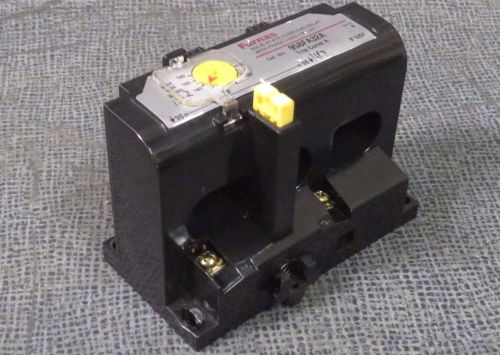 FURNAS SOLID STATE OVERLOAD RELAY 90-180 AMP 3 PHASE MODEL 958FA32A TRIP CURVE A