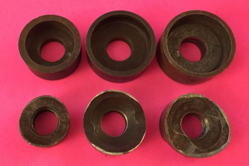 Assorted GREENLEE Knockout Punches 500-4013 500-4011 ESTATE SALE FIND 1&#034; &amp; 1.1/4