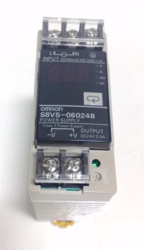 OMRON  24 VDC 2.5A POWER SUPPLY S8VS-06024B