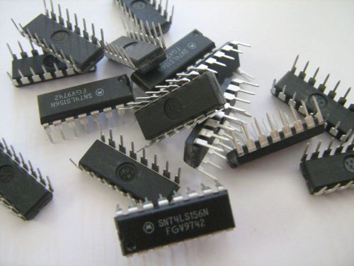 MOTOROLA SN74LS156N 74LS156 74LS IC Integrated Circuit 16-Pin - Lot of 15 TESTED