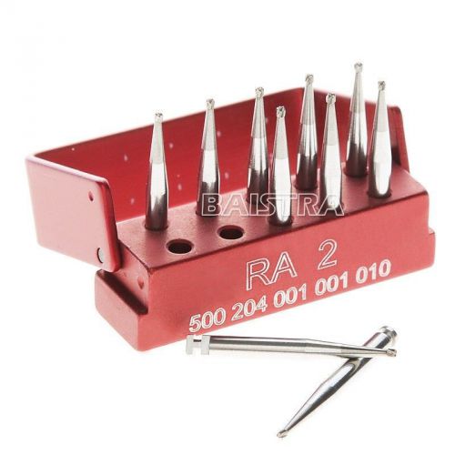 1Box Dental Lab Clinic Low Speed RA Right Angle RA 2 Tungsten Steel SBT Burs