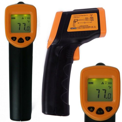 HDE High Accuracy Non-Contact Infrared IR Temperature Gun Digital Thermometer