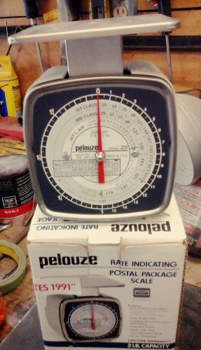 Vintage Pelouze Postal Scale 2lb. Capacity