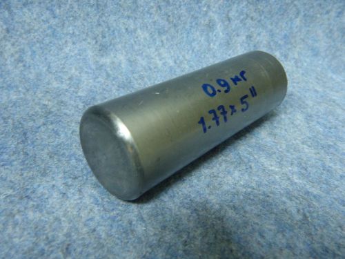 Titanium Round Bar Rod Ti-6Al-4V (1.77&#039;&#039;x5&#039;&#039;/45 mm x 128.5 mm), grade 5, 0.9 kg