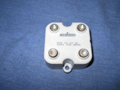 Semikron SKB30/04A1 Single Phase Bridge Rectifier 400V, 30A, Chassis Mount