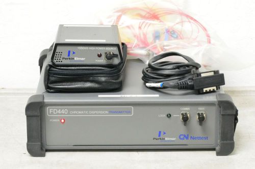 Perkin Elmer NetTest Fiber Optic FD440 Chromatic Dispersion Transmitter &amp; Source