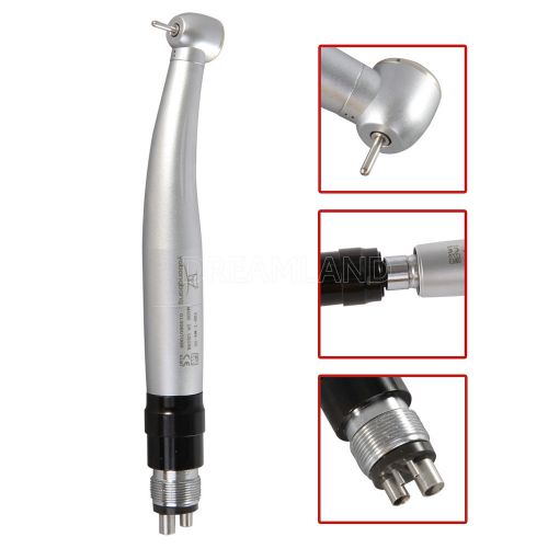 Large head Dental High Speed Turbine Handpiece + 4 Hole Quick Coupler fit NSK
