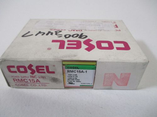 COSEL RMC15A-1 POWER SUPPLY *NEW IN A BOX*