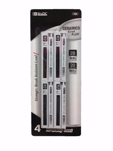 80 Pcs Pencil Refills Strong Break Resistant 0.5 mm School Office Supply on Sale