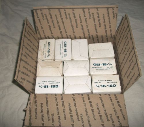 10 - 5000 Count Boxes ITW PASLODE Staples GSI 18 -5/8  5/8&#034; Leg Hizincote Unused