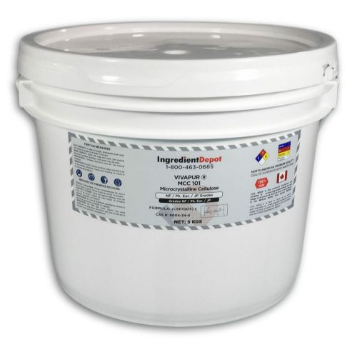 5 KGS PAIL - VIVAPUR® MCC 101 Microcrystalline Cellulose 100% Pure Powder NF,Ph