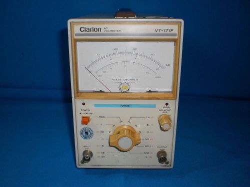 Clarion VT-171F VT171F AC Voltmeter