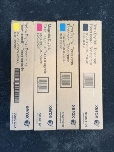 Xerox DocuColor 7000 7000AP 8000 06R01199 006R01200 006R01201 006R01202 CMYK Set