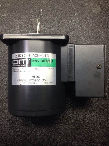 Oriental Motor Induction Motor 51K40GN-ACH-115 . New Free Shipping