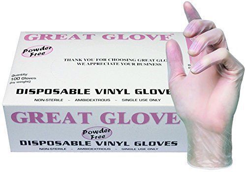 Luxury Great Sale GREAT GLOVE Vinyl Powder Free General Purpose, Foodservice