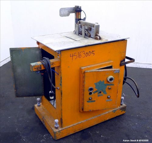 Used- Metaplast Traveling Cut Off Saw. Approximate 12&#034; diameter up acting saw bl