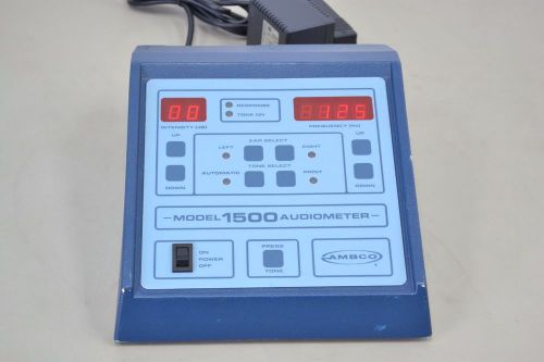 Ambco 1500 Audiometer Hearing Tester (11711)